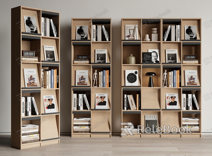 Modern Bookcase Bookcase Combination Bookcase Bookshelf Book Decoration model