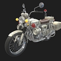 Motorcycle Military Motorcycle Cyberpunk Motorcycle Motorcycle Police Motorcycle Off-road Motorcycle Low Face Low Model Simple Model Game Movie Level Super Realistic 3d model