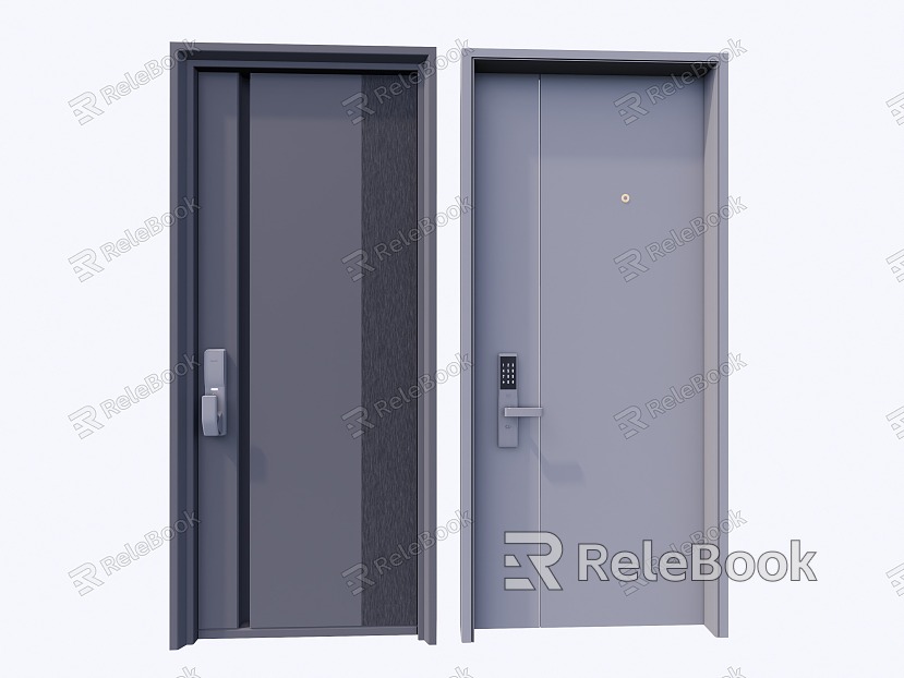 Modern Home Door model