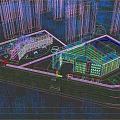 Modern School Building Complex With Playground Greenery And Surrounding High Rise Buildings