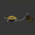 Turtle Cartoon Turtle Snapping Turtle Chickbill Turtle Reptile Cold Blooded Animal Reptile Class 3d model