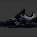 Blue And Gray Sports Shoes With Double Straps And Breathable Mesh For Comfortable Daily Wear