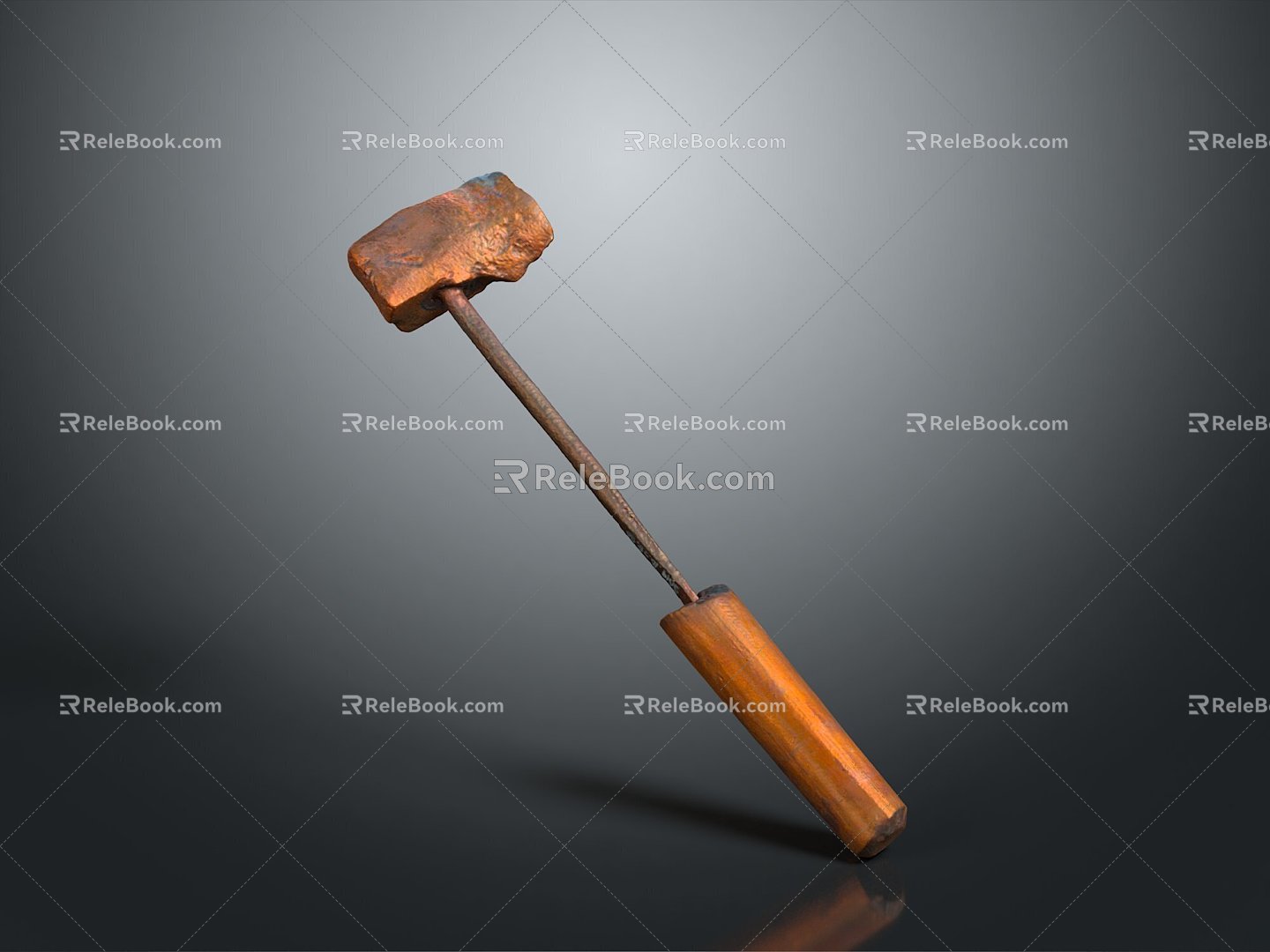 Hammer Horn Hammer Hammer Nail Rinker Hammer Hammer Hammer Hammer Rusty Hammer 3d model