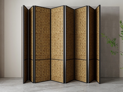 New Chinese-style screen partition model