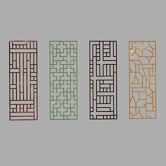 flower window 3d model