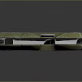Ornamental Decoration Set Featuring Green Handle Metal Blade Decorative Knife With Unique Hole Design