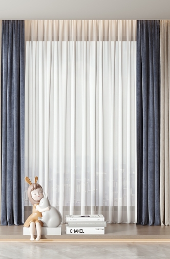 Curtains 3d model