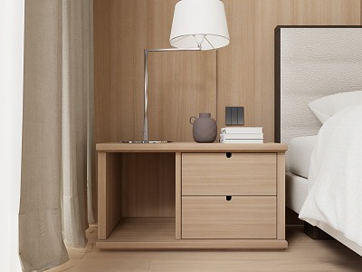 Modern bedside table model