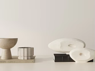 Modern ornaments combination 3d model