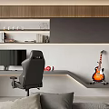 Modern Living Dining Room Interior Design With Black Cabinets Island Pendant Lights And Dining Table