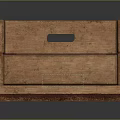 Wooden Storage Box With Compartments For Home Organization And Natural Finish