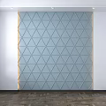 Modern modeling background wall 3d model