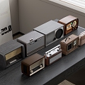 old radio 3d model