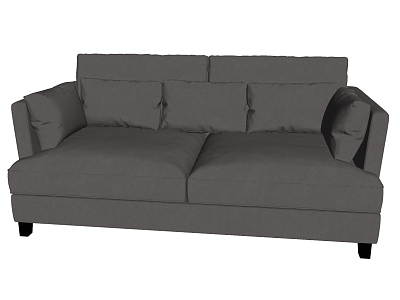 modern double sofa leisure sofa model