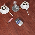 coffee cigarette lighter 3d model