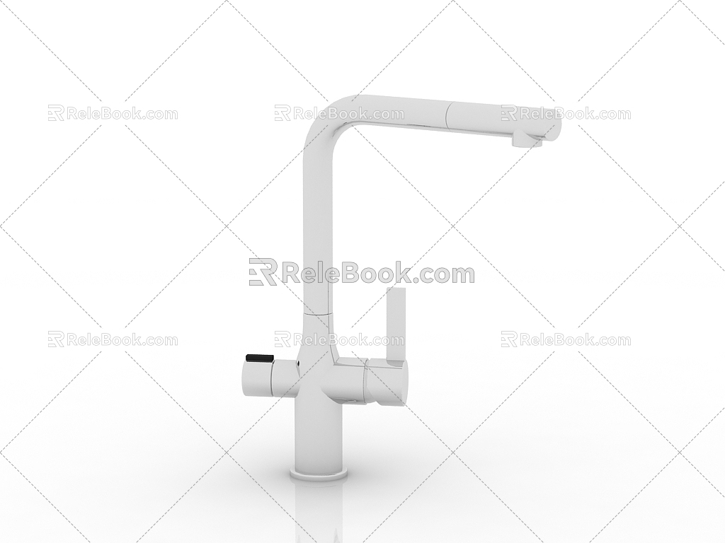 Modern faucet 3d model