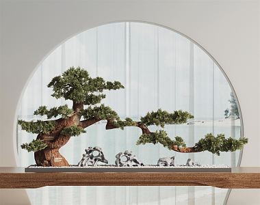 New Chinese Bonsai 3d model