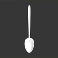 Shiny Reflective Silver Stainless Steel Spoon For Daily Kitchen Dining Utensil