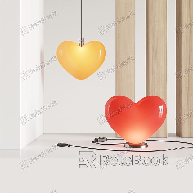 Modern lamp combination love table lamp chandelier model