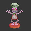 Frog Poison Frog Game Frog Reptile Cold Blooded Animal Reptile 3d model