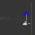 Cloud Swing Swing Meichen Pushpoint 3d model