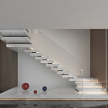 Modern Stairs 3d model