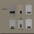 Poliform Modern Stylish Water Heaters As Kitchen Appliances With Diverse Designs