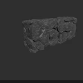 Versatile Rustic Natural Stone Wall With Irregular Textured Stones For Interior And Exterior