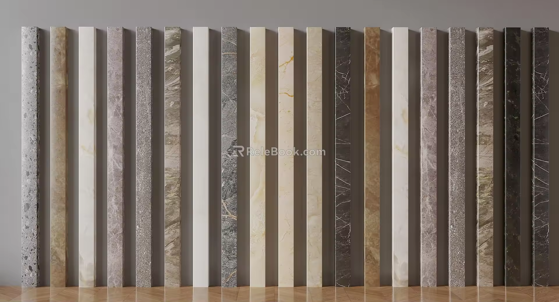 Stone Column Marble 3d model