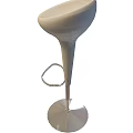 Modern Inflatable Stool Design With Metal Base And Comfortable Seating For Home Decor