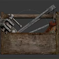 Modern Toolbox Repair Box Repair Tool 3d model