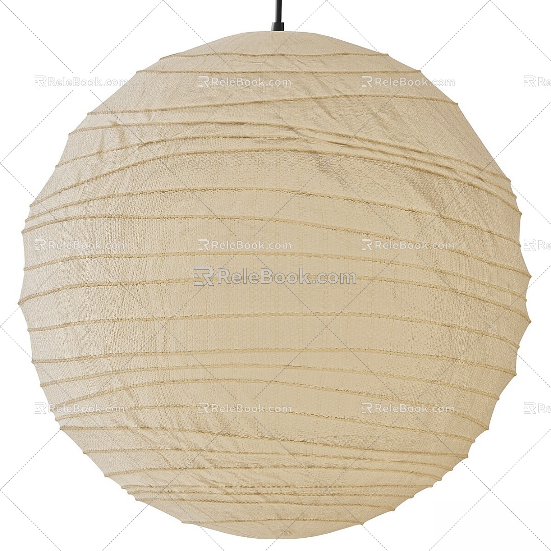 Chandelier Chandelier Cloth Paper 3d model