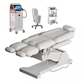 Ergonomic Modern Massage Chair Design With Adjustable Headrest And Lumbar Support