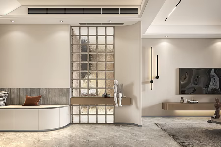 Quiet Entrance Hall 3d model