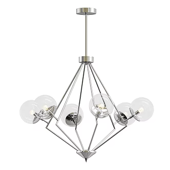 Simple Chandelier Special-shaped Chandelier Modeling Chandelier Restaurant Chandelier Hotel Chandelier Living Room Chandelier Metal Chandelier 3d model