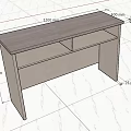 Modern Office Conference Table With Spacious Surface And Multiple Storage Cabinets