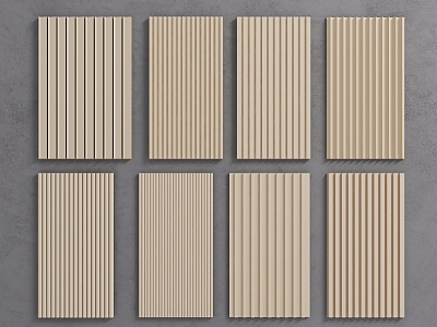 Modern wall plate Modern grid plate Great wall plate Wave plate Background plate Grille plate Square pass 3d model