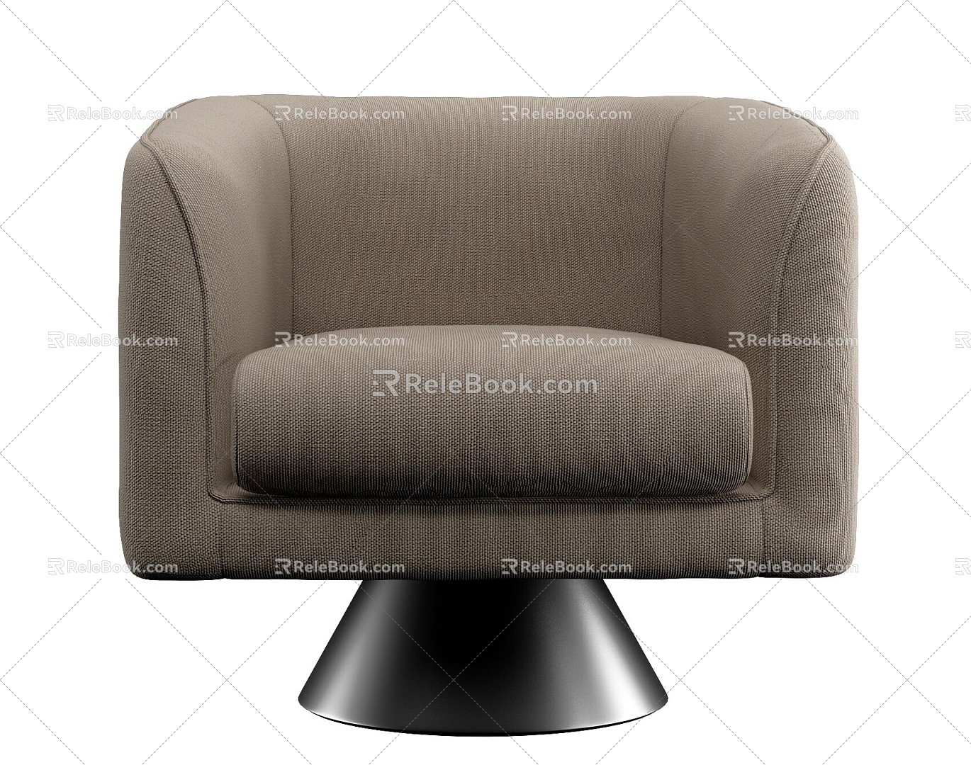 Fabric Sofa Single Sofa Sofa Chair Leisure Chair 3d model