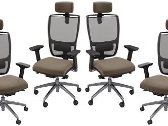 Office Chair Computer Chair Backrest Chair Rotating Chair Armchair Lift Chair Stainless Steel Chair E-sports Chair Leisure Chair 3d model