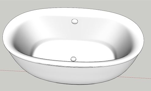 Modern Bathtub 3d model