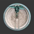 Garden Ornament Fountain With Bat Sculpture Verdigris Finish And Intricate Base Design