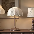 Middle Style Table Lamp 3d model