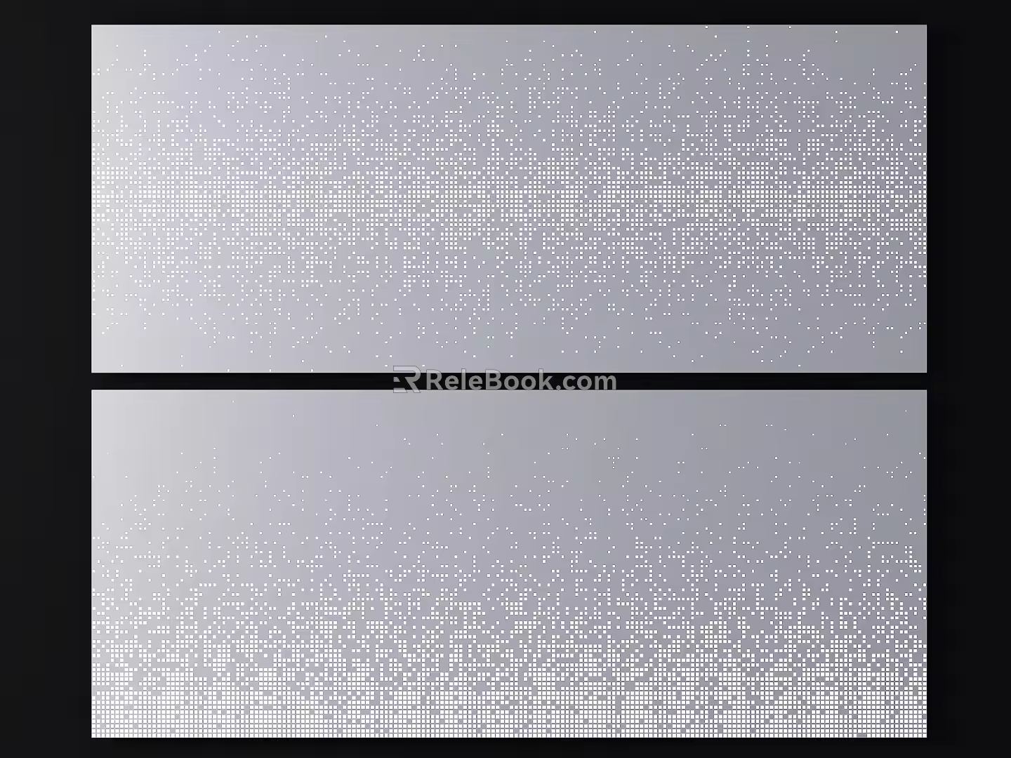 Perforated Background Wall Gradient Orifice Plate Random Luminous Orifice Plate Gradient Orifice Plate Perforated Aluminum Plate Gradient Orifice Plate Perforated Wall Panel 3d model