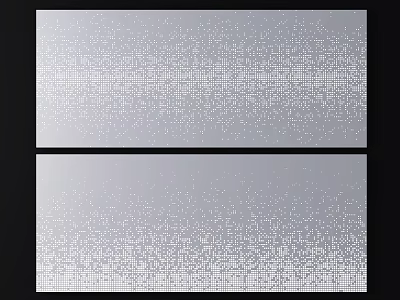 Perforated Background Wall Gradient Orifice Plate Random Luminous Orifice Plate Gradient Orifice Plate Perforated Aluminum Plate Gradient Orifice Plate Perforated Wall Panel 3d model