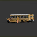 Hyundai Bus Large Bus CMB Medium Van 3d model