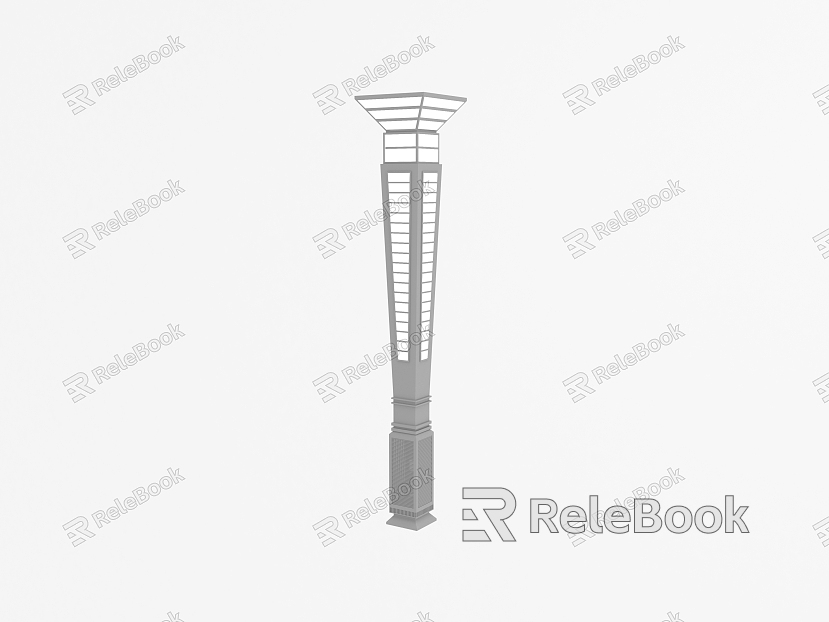 Modern Street Light Courtyard Outdoor Street Light model