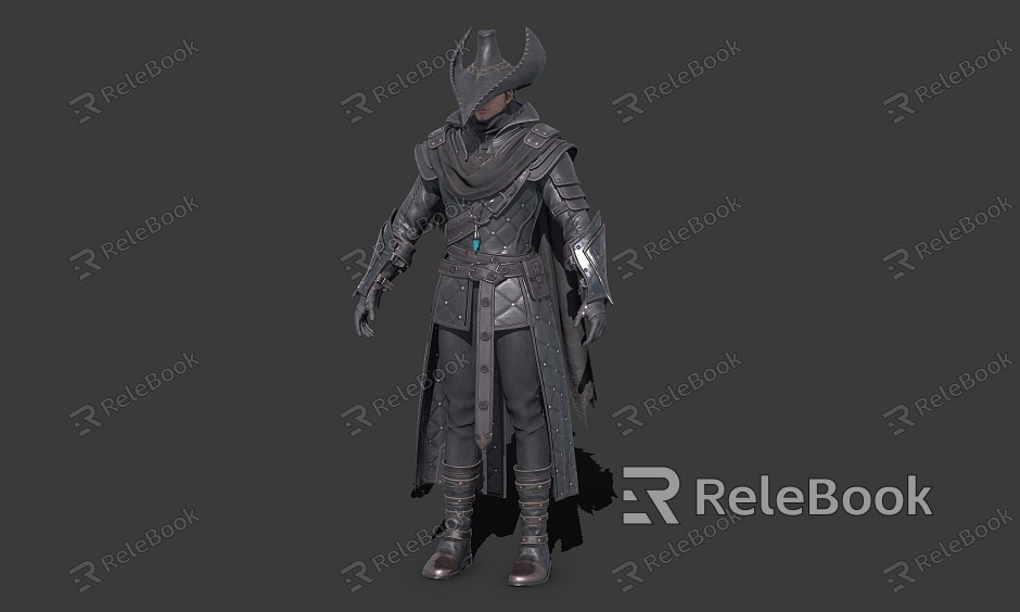 Demon Hunter Bounty Hunter Ranger Assassin Mercenary model