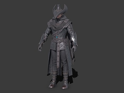 Demon Hunter Bounty Hunter Ranger Assassin Mercenary model