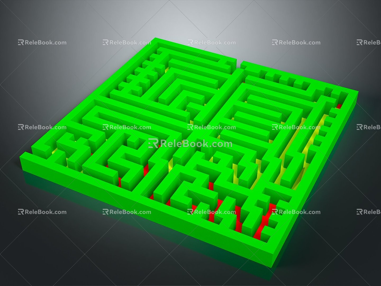 Round maze maze toys maze toys intelligence toys educational toys 3d model