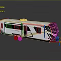 Modern White RV Trailer With Black Accents Windows And Roof Equipment
